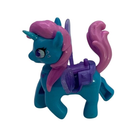 My Little Pony Mattel 2017 Unicorn Pegasus Figure With Pink Mane Purple Wings - Picture 3 of 9